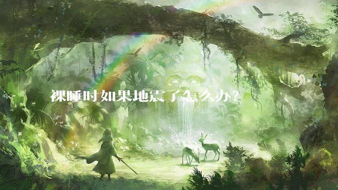 裸睡时如果地震了怎么办？